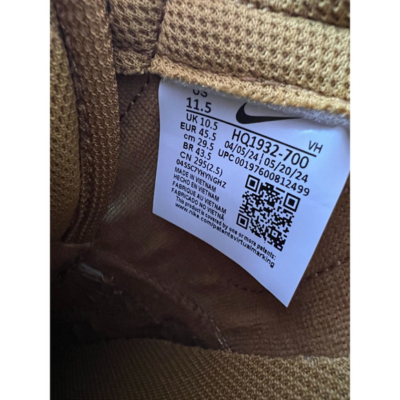 Nike Dunk Low Retro SE Wheat Gum HQ1932-700 Men's Sizes 11.5 NEW - Picture 3 of 12